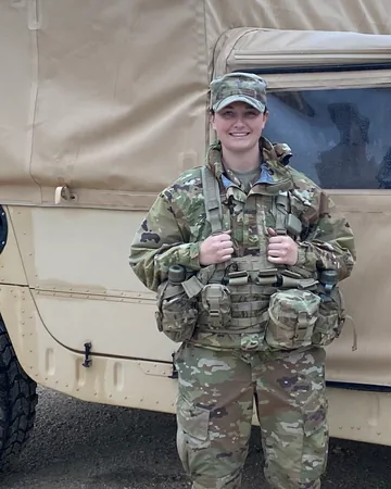 Kennedy Reeves, Registered Nurse and Army veteran.